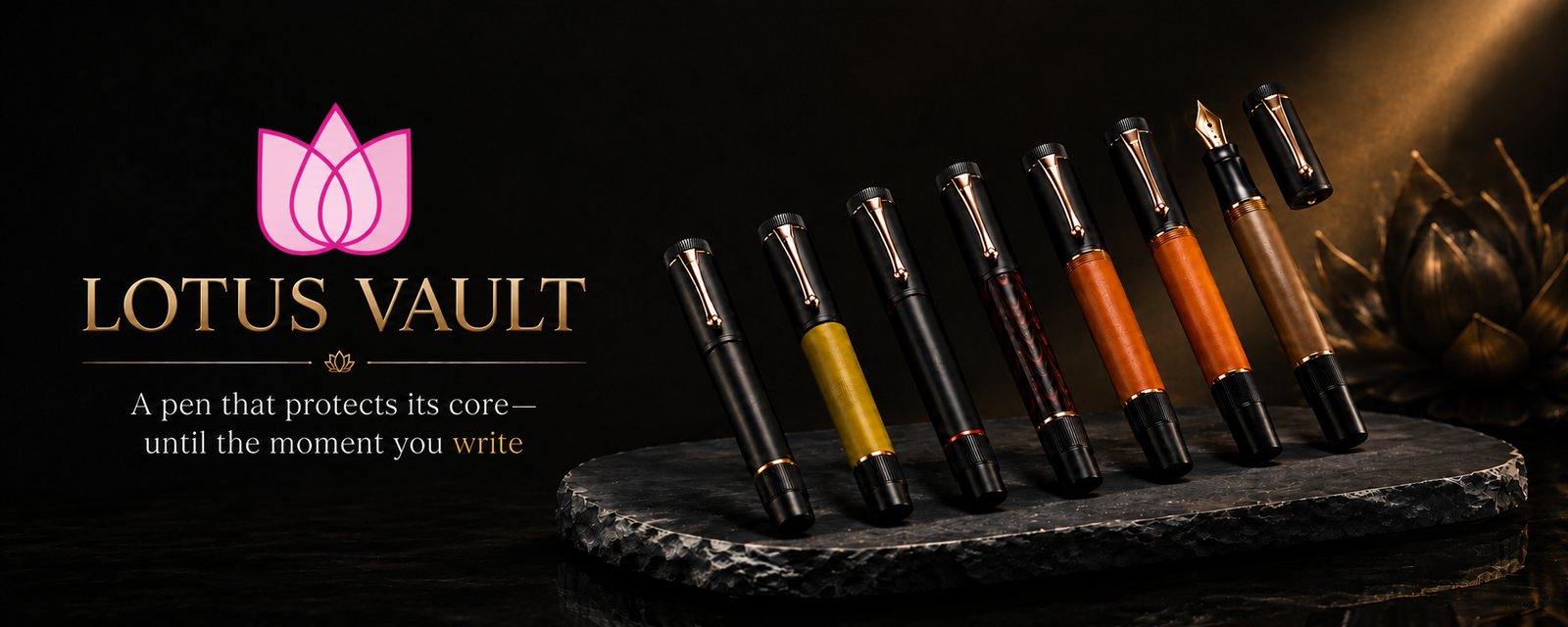 Lotus Pens handcrafted fountain pens