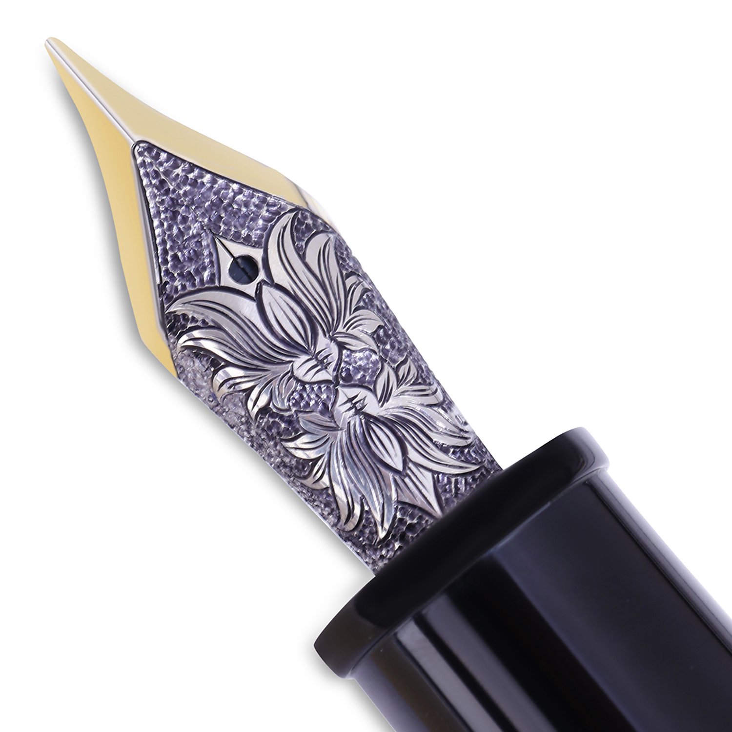 Lotus Carved Nib